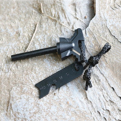 Butterfly-shaped Solid Magnesium Bar Firestone Outdoor Survival Tool