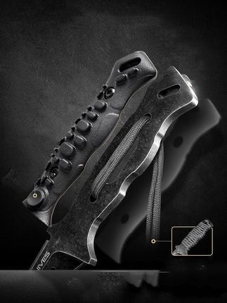 Outdoor Knife D2 Tactical Knife Open Blade Survival Sharp Self-defense Knives Cold Weapons