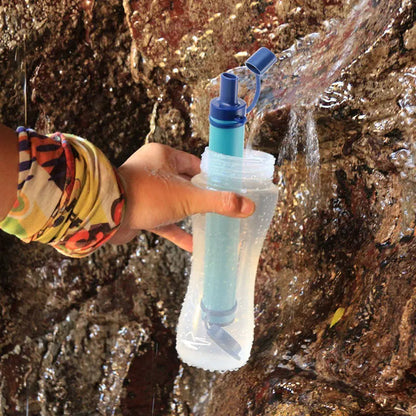 Newly Outdoor Water Purifier Camping Hiking Emergency Life Survival Portable Purifier Water Filter