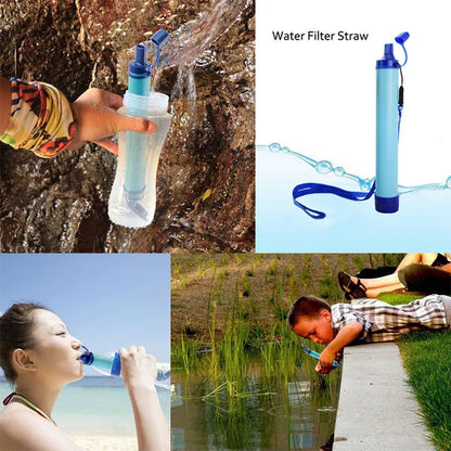 Newly Outdoor Water Purifier Camping Hiking Emergency Life Survival Portable Purifier Water Filter